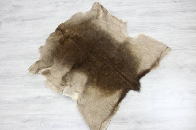 Deer Hide - Rug Skin Throw L Large - Scandinavian Style Home Decor #sar5 - image 1