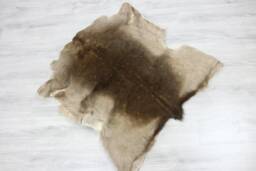 Deer Hide - Rug Skin Throw L Large - Scandinavian Style Home Decor #sar5 - thumbnail 1