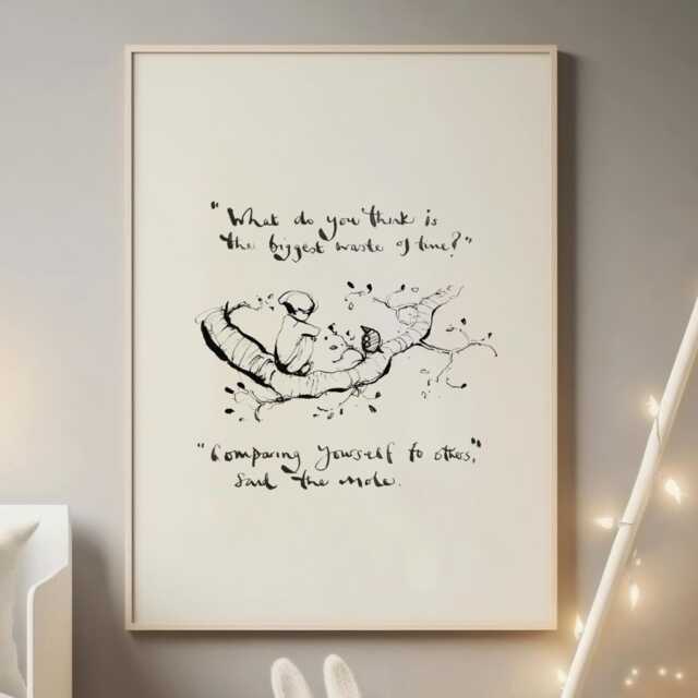 Charlie Mackesy, The Boy The Mole Fox & Horse High Quality Print. Beautiful Print, Poster For Newborn, Kids Room, Nursery Decor - image 1