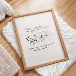 Charlie Mackesy, The Boy The Mole Fox & Horse High Quality Print. Beautiful Print, Poster For Newborn, Kids Room, Nursery Decor - thumbnail 3