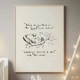 Charlie Mackesy, The Boy The Mole Fox & Horse High Quality Print. Beautiful Print, Poster For Newborn, Kids Room, Nursery Decor - thumbnail 1