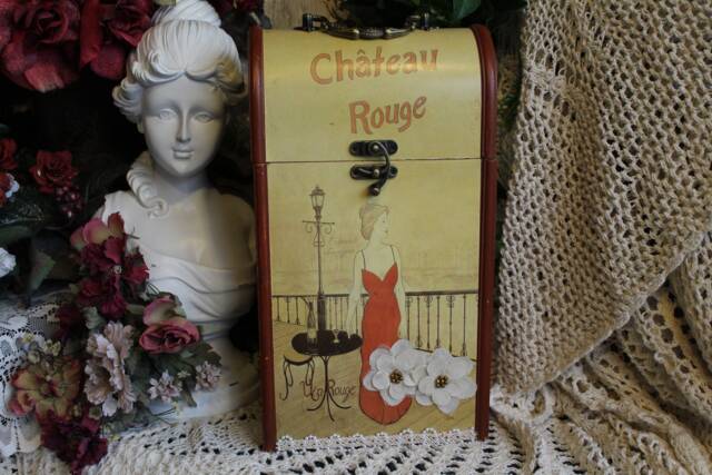 Fabulously French Upcycled Wine Box - image 1