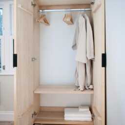 Scandinavian Wardrobe Handmade With Solid Ash Or Pine - thumbnail 3