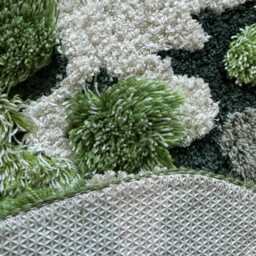 Moss Rug Nature Decor For Living Room Mossy Bedroom Green Kids Housewarming Boho Gift Daughter Funky - thumbnail 2