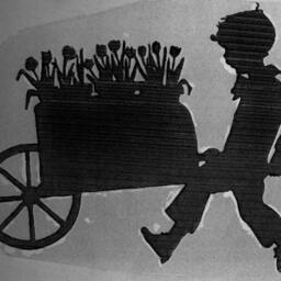 Patrick Vintage Large Metal Silhouette Of The Garden Or Yard Art - thumbnail 2
