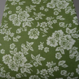 Spare Toilet Roll Holder, Fabric Paper Storage. Green House Decor, Flowers, Campervan - thumbnail 3