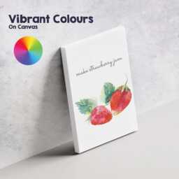 Minimalist Watercolour Strawberry Jam Kitchen Quote Canvas Wall Art Print Decor Picture Ready To Hang - thumbnail 4