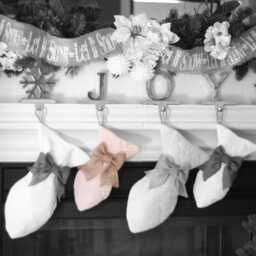 Mini-Fish Stockings - Quilted Pet Stocking Cat Christmas - thumbnail 3