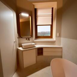 Low 70's Rectangular Wall Wooden Mirror 02 - thumbnail 2