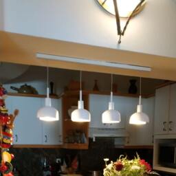 Chandelier Lighting Aluminium Pendent Ceiling Lamp Vanity Light Fixture, Sconce - Valerie Model Ranor Design #125-1-2 - thumbnail 3