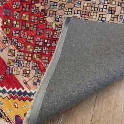 Tribal Geometric Chenille Rug Colorful Washable Carpet - thumbnail 3