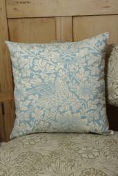 William Morris Cushion Cover Bird & Anemone Vintage - thumbnail 1