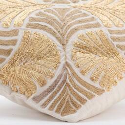 "Decorative Gold Sofa Cushion 16""x16" - thumbnail 2