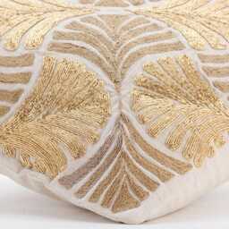 "Decorative Gold Sofa Cushion 16""x16" - thumbnail 2