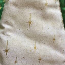 Christmas Tree Skirt, Table Top, Mini, Star, Small, Victorian, Quilted - thumbnail 4
