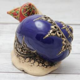 Ceramic Sculpture Snail 3.93 - thumbnail 3