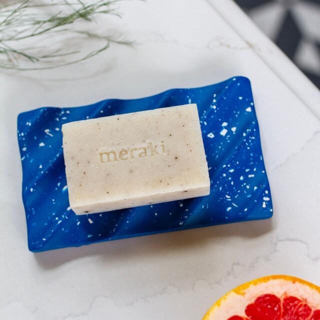 Jesmonite Wave Soap Dish - image 1