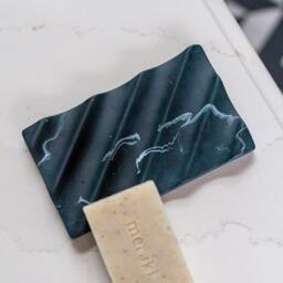 Jesmonite Wave Soap Dish - thumbnail 2