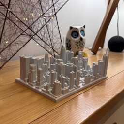 New York City Times Square Skyline - 3D Printed Cityscape Model - thumbnail 4