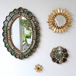 "Peruvian Mirrors ""Antique Mint Collection 45cm" - thumbnail 2