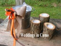 3 Rustic Wooden Candles Various Heights With Tea Lights Country - thumbnail 1