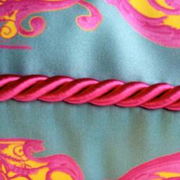 Angela Pillow - Aqua/Pink/Yellow - thumbnail 3