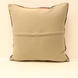 20x20 Inch 50x50 cm Turkish Kilim Pillow Home Cushion Decorative Boho Cover Accent, Cover, Pillows, Rustic, Interior Chair Navajo 4Ef-60 - thumbnail 4