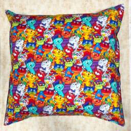 Fun Design With A Crazy Collection Of Alley Cats Cushion Cover Fits 18 - thumbnail 2