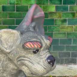 Concrete Baby Gargoyle Statue Stone Gothic Figurine Guardian Garden Sculpture Outdoor Yard Ornament Mythical Decor Gargoyle Lover Gift - thumbnail 3