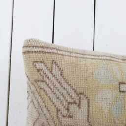 Kilim Lumbar Pillow Cover - 12x24 Inch Vintage Turkish Home Decor - thumbnail 2