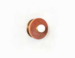 Terracotta & Brass Wall Light Fixture Stone Kitchen Sconce Farmhouse Lights Country Entry Lamp - thumbnail 1
