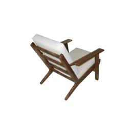 "Mid-Century Modern Lounge Chair With Footrest ""Denmark" - thumbnail 3