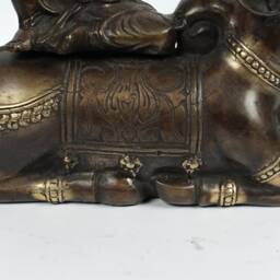 Krishna Playing Flute With Bronze Statue, 9.7 - thumbnail 4