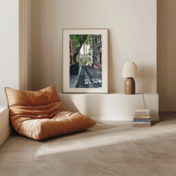 Hong Kong Street Art Print, Travel Poster, Print, Chinese Neutral Home Decor - thumbnail 3