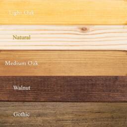 Reclaimed Timber Console Table Yellow Hairpin Legs, Fsc Wood - thumbnail 2