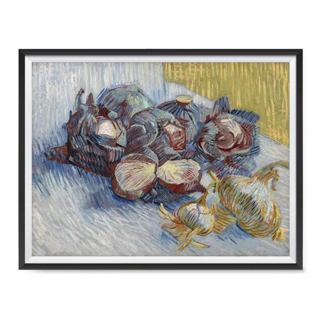 Vincent Van Gogh Art Reproduction Posters - Poster Printing Wall Print For Home Office Decor Red Cabbages & Onions - image 1