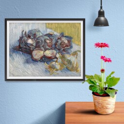 Vincent Van Gogh Art Reproduction Posters - Poster Printing Wall Print For Home Office Decor Red Cabbages & Onions - thumbnail 3