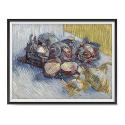 Vincent Van Gogh Art Reproduction Posters - Poster Printing Wall Print For Home Office Decor Red Cabbages & Onions - thumbnail 1
