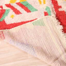 Vintage Boujaad Rug, Authentic Moroccan Rug 5x7 Ft - thumbnail 4