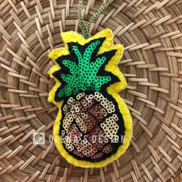 Felt Ornaments Easter Baby Shower Christmas Decoration Felt One Ornament Pineapple Holiday Accessory D??cor Mother's Day Gift - thumbnail 2