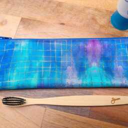 Waterproof Toothbrush Bag Reusable, Washable, Breathable Wet Bag For Manual & Electric Toothbrushes - thumbnail 3