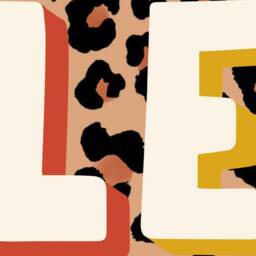 New Home Housewarming Gift - Let's Stay in Original Art Print Leopard Decor High Quality For Her - thumbnail 2
