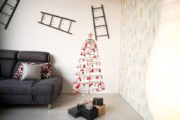 Wooden Christmas Tree - 138 cm 54 in Spira Large Oval