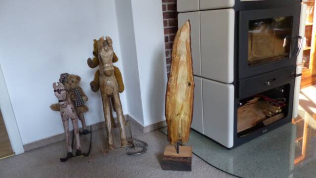 "Wooden Sculpture ""Silence" - image 1