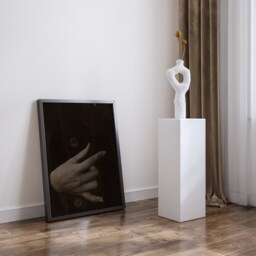 Georgia O'keeffe Hand Photo, Museum Print, Alfred Stieglitz Wall Art, Dark Academia Decor, Elegant Art Reproduction, Digital Printable - thumbnail 3