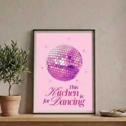 This Kitchen Is For Dancing Wall Art - thumbnail 2