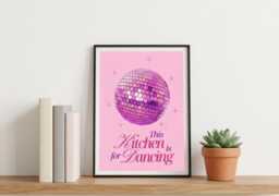 This Kitchen Is For Dancing Wall Art - thumbnail 1