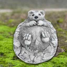 Outdoor Stone Hedgehog Scupture Concrete Garden Statue Figure Cement Animal Ornament Yard Art Hedgehog Lover Gift - thumbnail 2