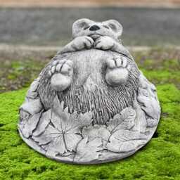 Outdoor Stone Hedgehog Scupture Concrete Garden Statue Figure Cement Animal Ornament Yard Art Hedgehog Lover Gift - thumbnail 4