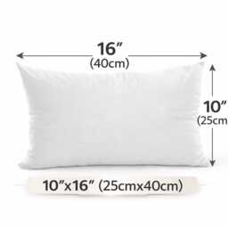 Hollowfibre Inner Cushion Pads Inserts Scatters Filler Extra Filled Plump Cushions in Multiple Sizes - thumbnail 2